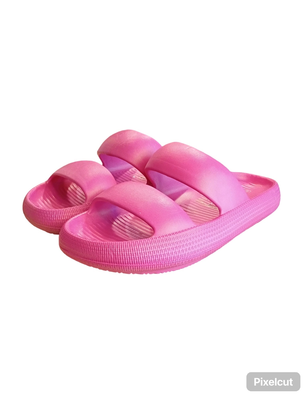 Soul Mates Ladies' Double-Band Puffy Slide Sandals Women's Size 9 NWOT